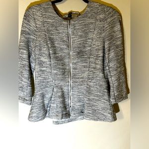 Women Size 12 Zipper Work Jacket